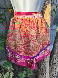 Image 1 of Boho slip skirt one line beading 