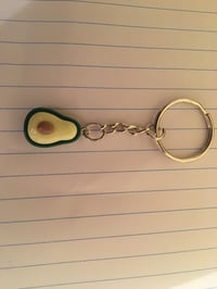 Avocado Keychain 