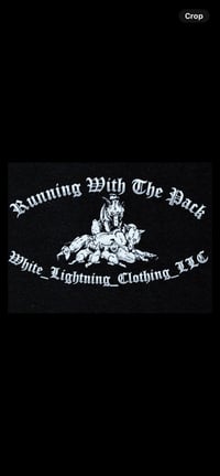 Image 1 of WL Run with the Pack  Black tee design on back Size Small thru 5X 
