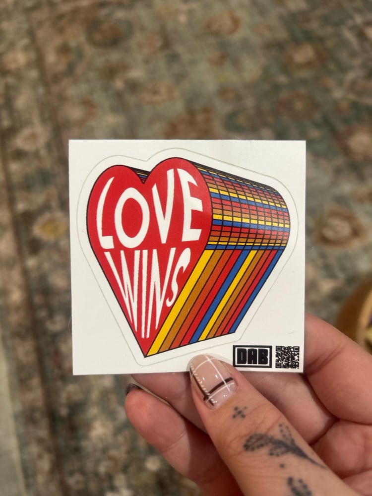 Image of Love Wins 3 Inch