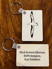 Black-browed Albatross Keyring - 2 designs available