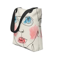 Image 2 of All-Over Print Tote Quinn