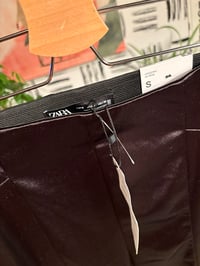 Image 3 of NWT Zara long satin  pants 