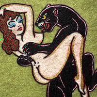 Image 2 of Panther Lady Embroidery