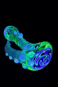 Image 1 of UV Reactive Wig Wag W/ Horn 