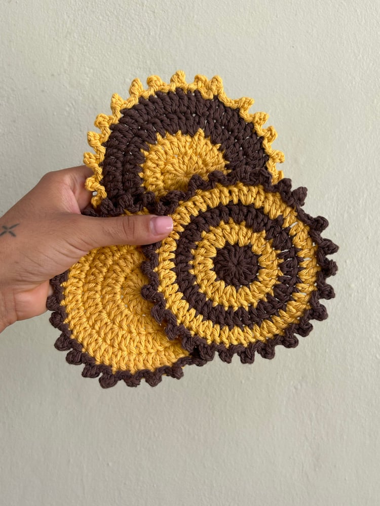 Image of ✧Honey Bee Coaster Set