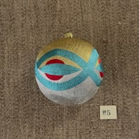 Image 7 of Round Metallic Retro Ornaments
