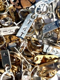 Image 4 of Word Earrings (various words)