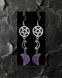 Image 2 of "Sacred Moon" Earrings