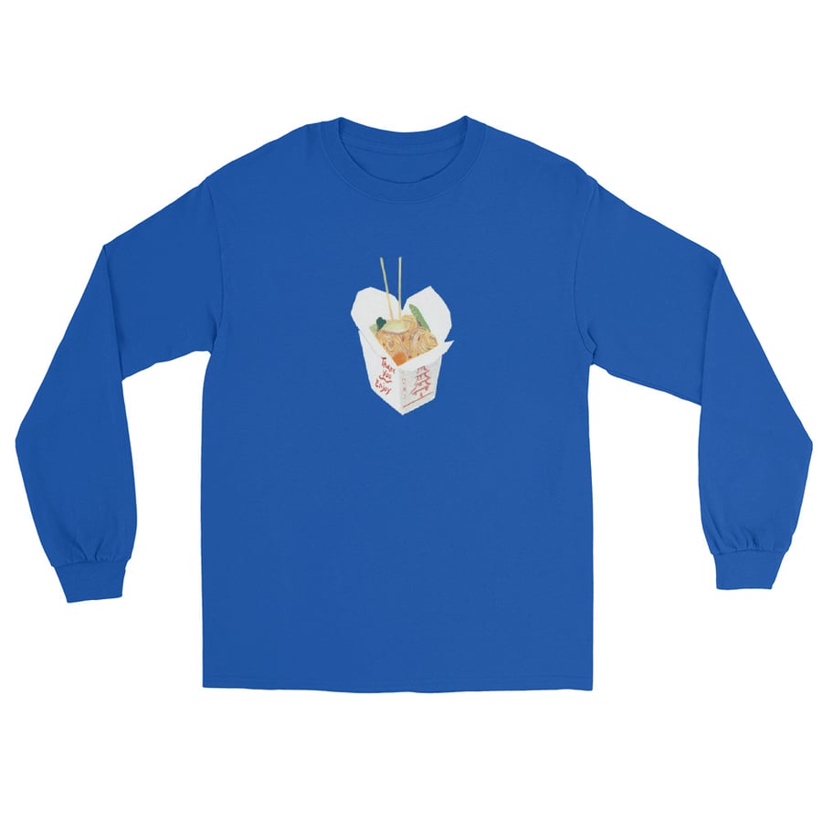 Image of CHINESE AMERICAN TAKEOUT LONG SLEEVE SHIRT