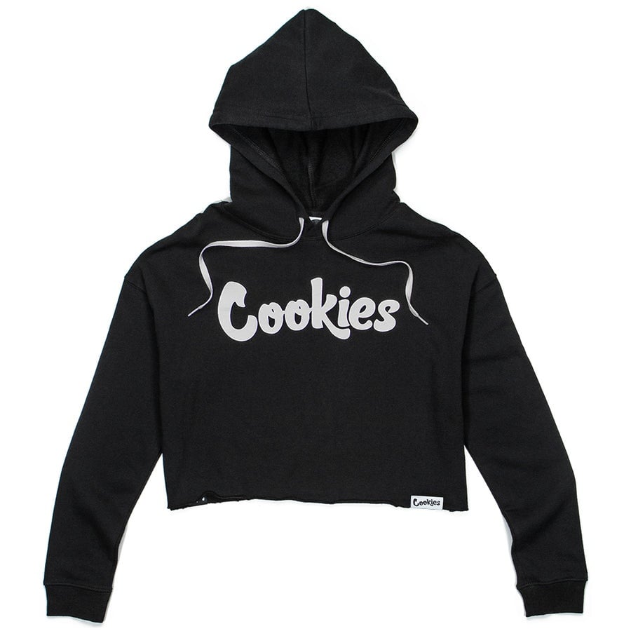 Image of Cookies - Women's Crop Top Hoodie