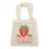 Image 2 of Strawberry Party Favor Bags 