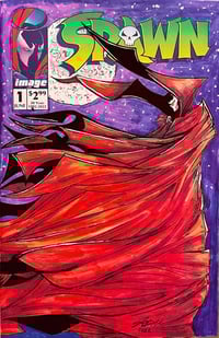 Spawn #1 Original Sketch Cover 2