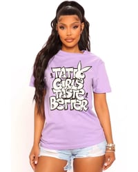 40% off!! TATTD GIRLS TASTE 👅 BETTER TEE!!! lavender