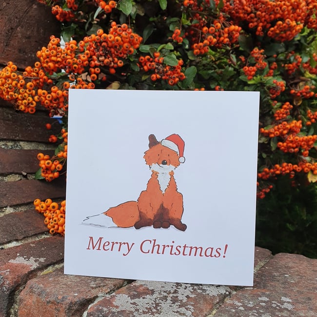 Festive Red Fox