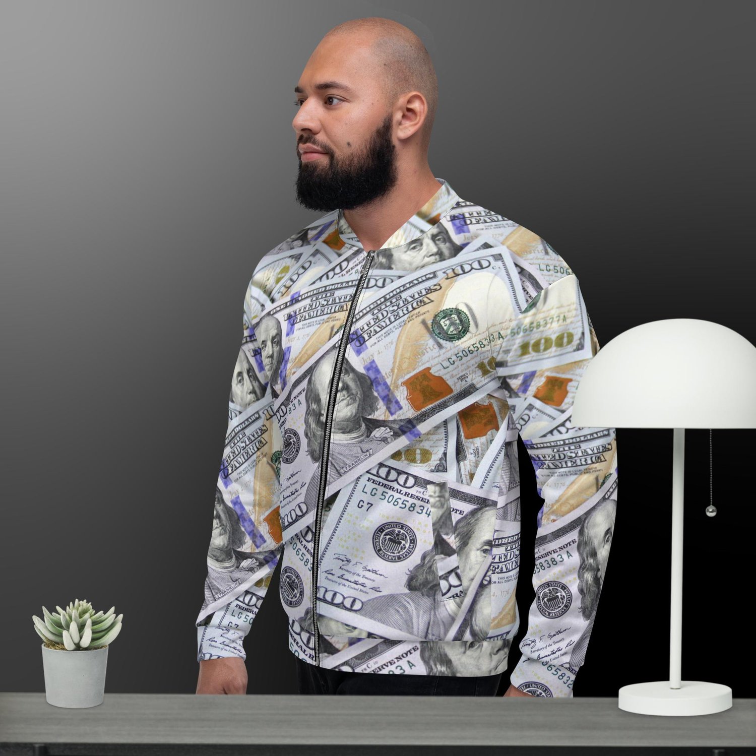 Image of Unisex Bomb Money Jacket
