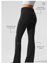 Image 1 of Sway bootcut sweatpants black