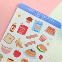 Image 2 of Early Breakfast Sticker Sheet