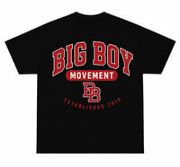 Black & Red Varsity Tee