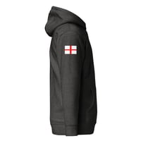 Image 8 of Unisex Hoodie Three Lions Back