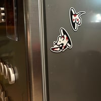 Image 2 of "KNIFE RAT" MAGNET SET