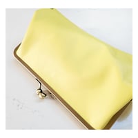 Image 4 of Buttercup Pleated Leather Clutch 