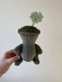 Image 1 of Four leaf clover art  Doll