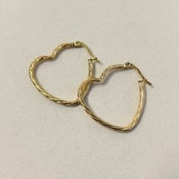 Image 1 of Heart Hoops.