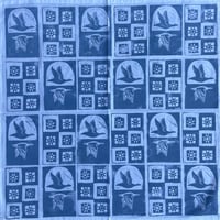Image 1 of Patchwork Geese Tea Towel