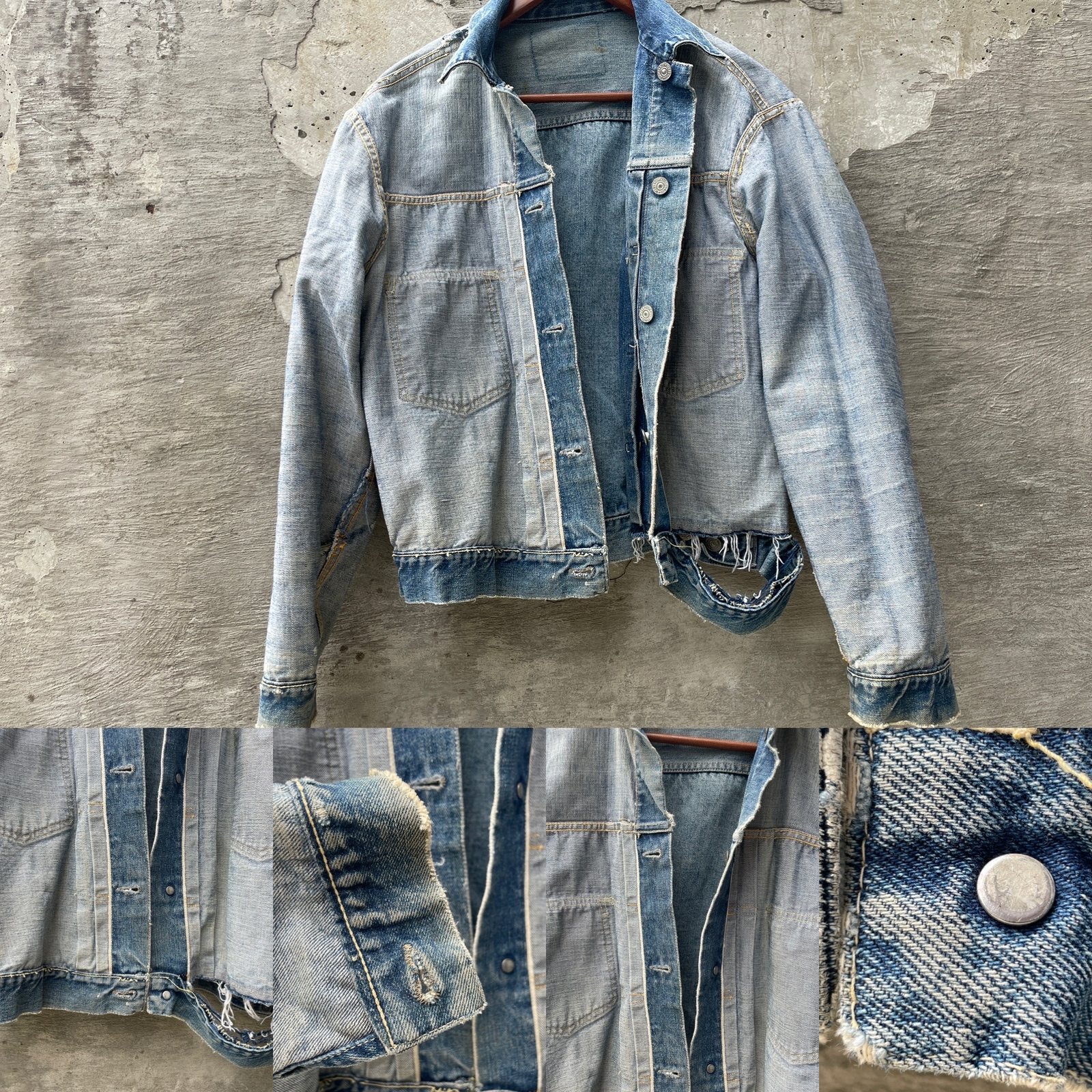 vintage 1950 s levis 507xx type 2 denim jacket selvedge