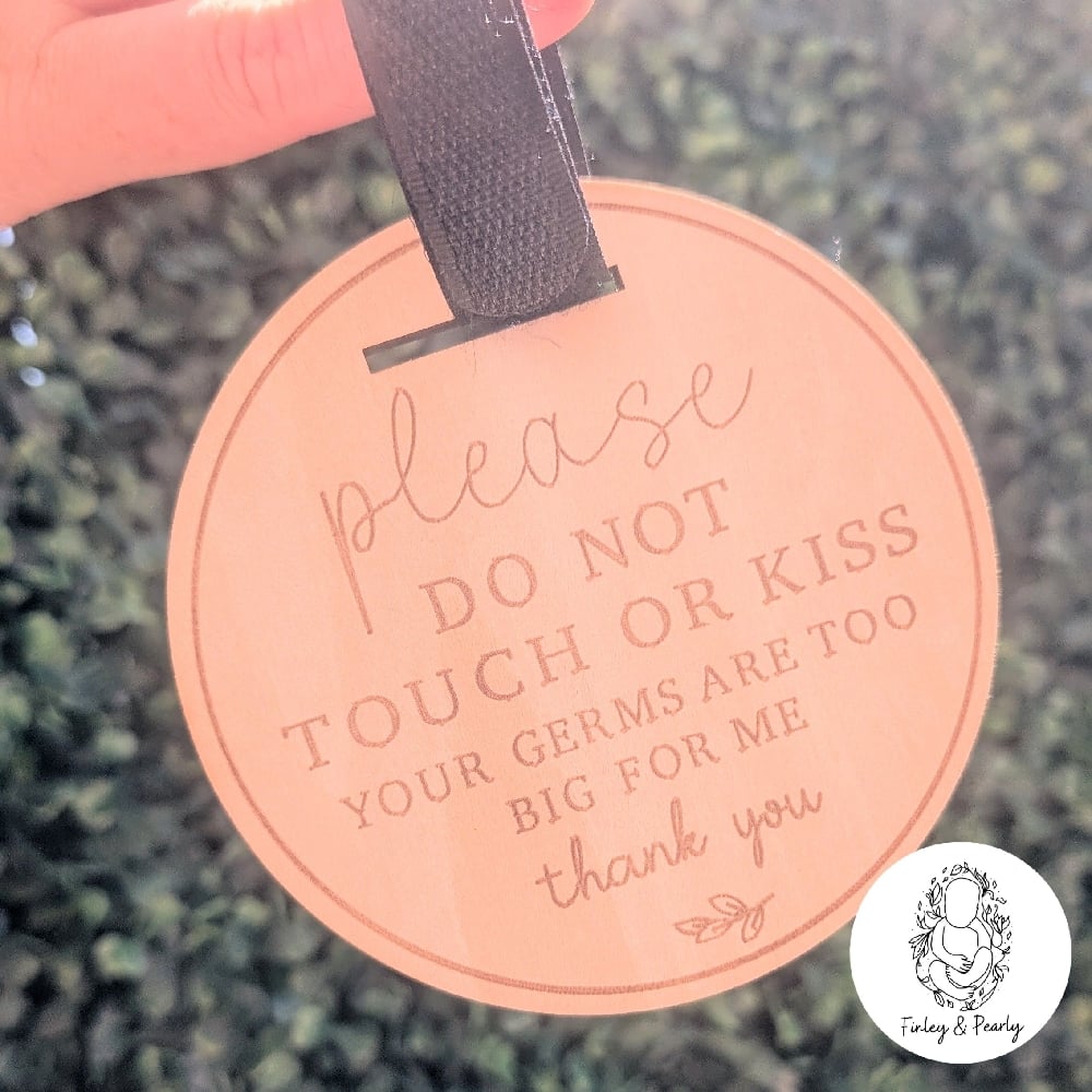 PRAM DISC: Please Do Not Touch Baby