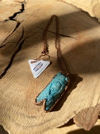 Blue Apatite Cicada
