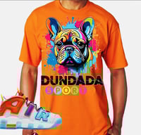 Image 4 of Frenchie Splash Art T-Shirt In Multiple Colors 