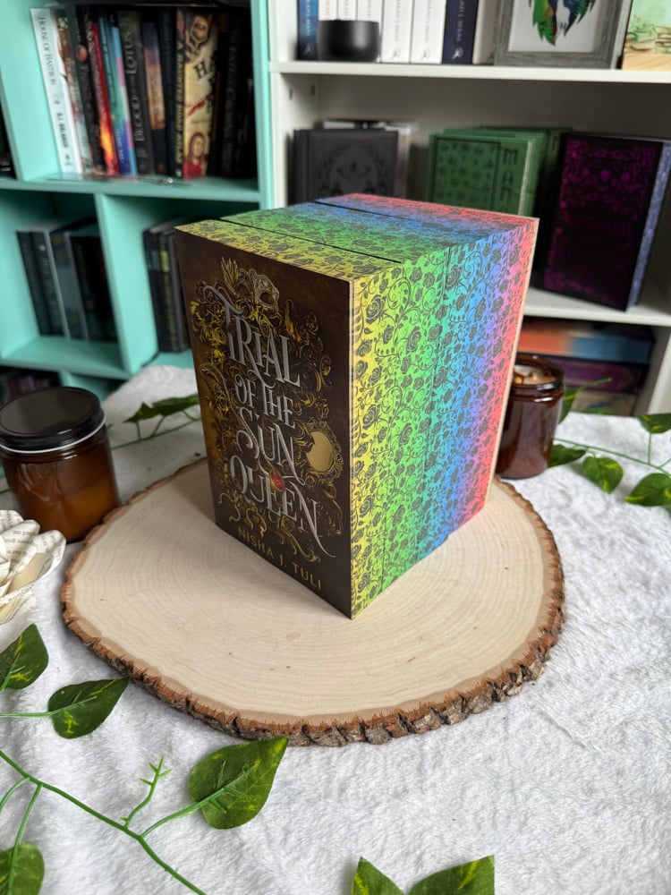 Image of BOOK HARVEST PREORDER: Trial of the Sun Queen Series by Nisha J Tuli 