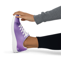 Image 1 of Women’s athletic shoes (purple flurp)