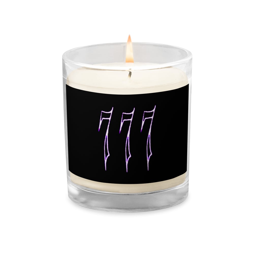 Image of 777 Glass jar soy wax candle