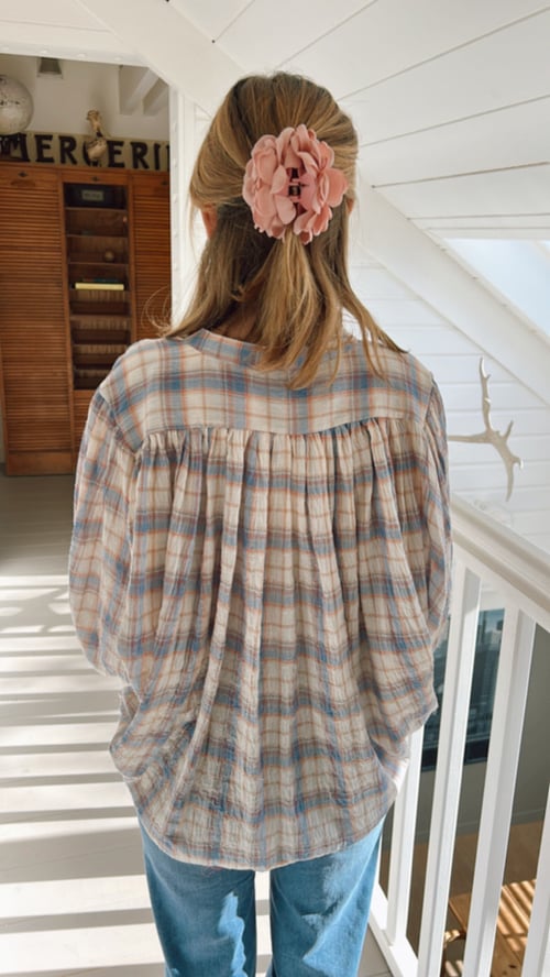 Image of polka bleu 