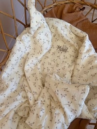 Image 2 of COUVERTURE DOUBLE FACE GAZE DE COTON LÉGÈRE 