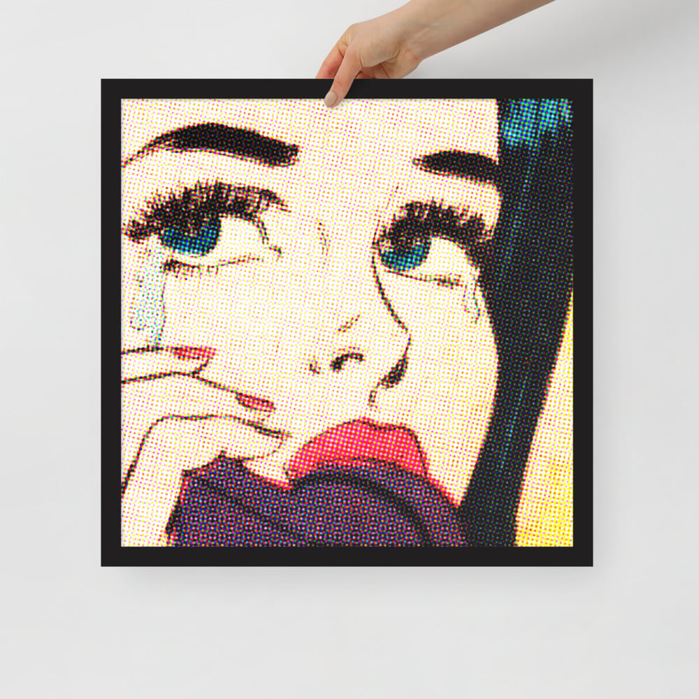 Susan - Framed photo paper poster
