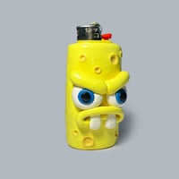 Image 3 of Spooky Sponge 1 Of 1 Clay Lighter Case