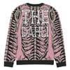 Knitted crew neck sweater
