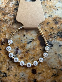 Woman of God message bracelet 