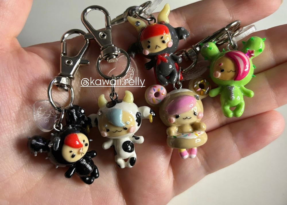 Image of Kawaii Friends Chibis - keychain