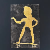 Image 1 of LACONIAN STATUE: Wheeled (gold)