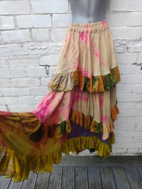 Image 13 of Wanderlust maxi tiered skirt/ Bandeau Dress-Sandstorm