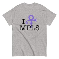 Image 3 of I [PRINCE] MPLS T-Shirt (Black Text)