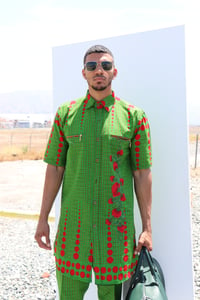 Image 2 of The Chike shirt - green