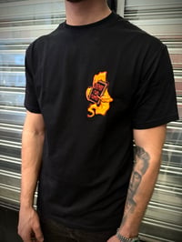 Image 2 of Tiger and dragon t-shirt