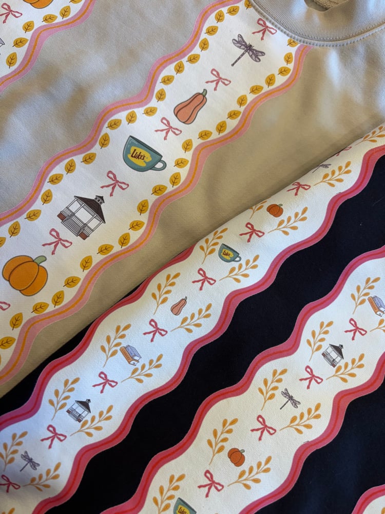 Image of Gilmore girls striped limited edition sweater