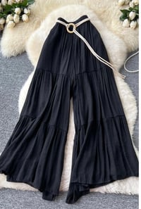 Image 2 of Tiered wide leg pant